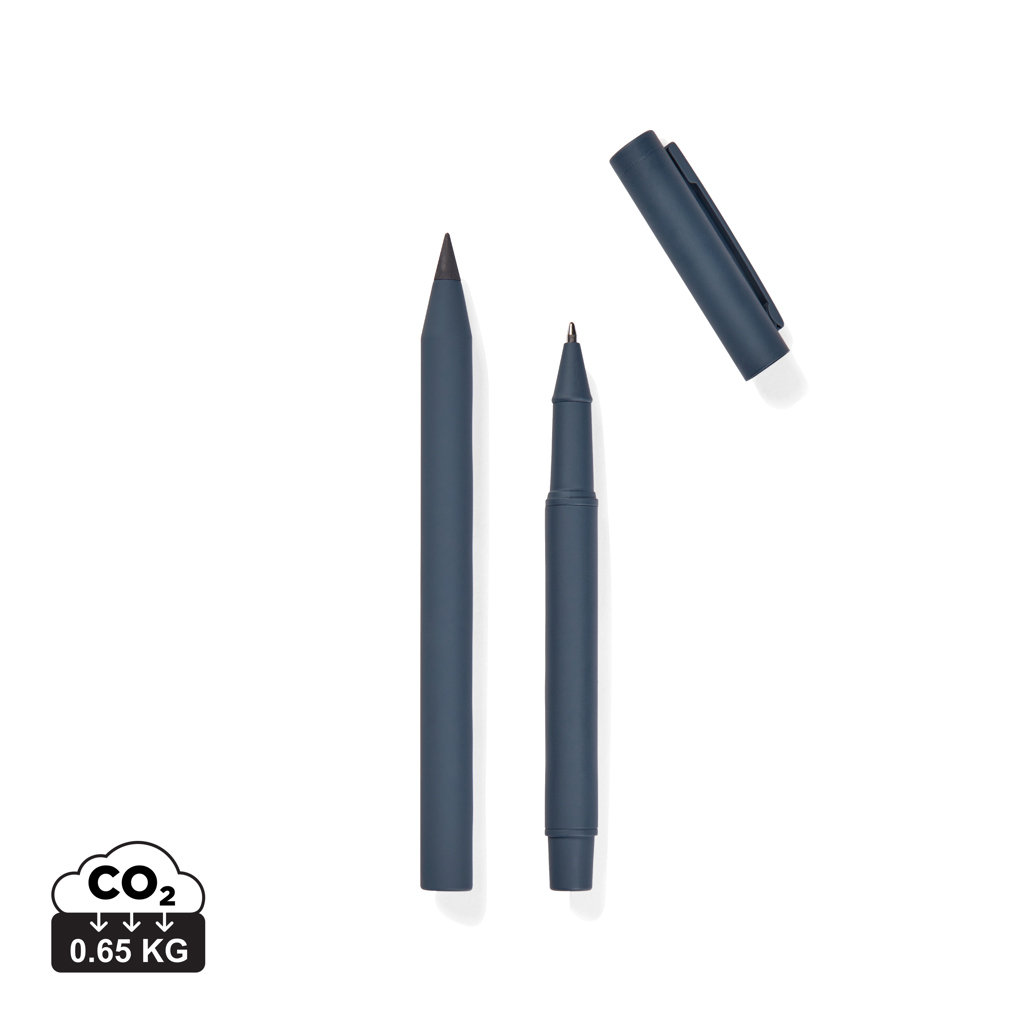Set de stylos personnalisable RCS Baltimore VINGA Bleu marine